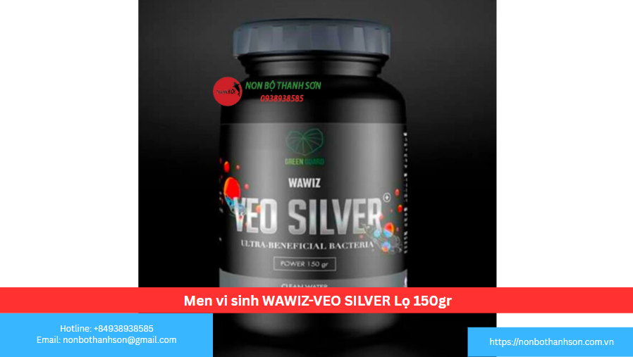 Men Vi Sinh Wawiz-Veo Silver: Giải Pháp "Tất Cả Trong Một" Cho Hồ Koi Hoàn Hảo