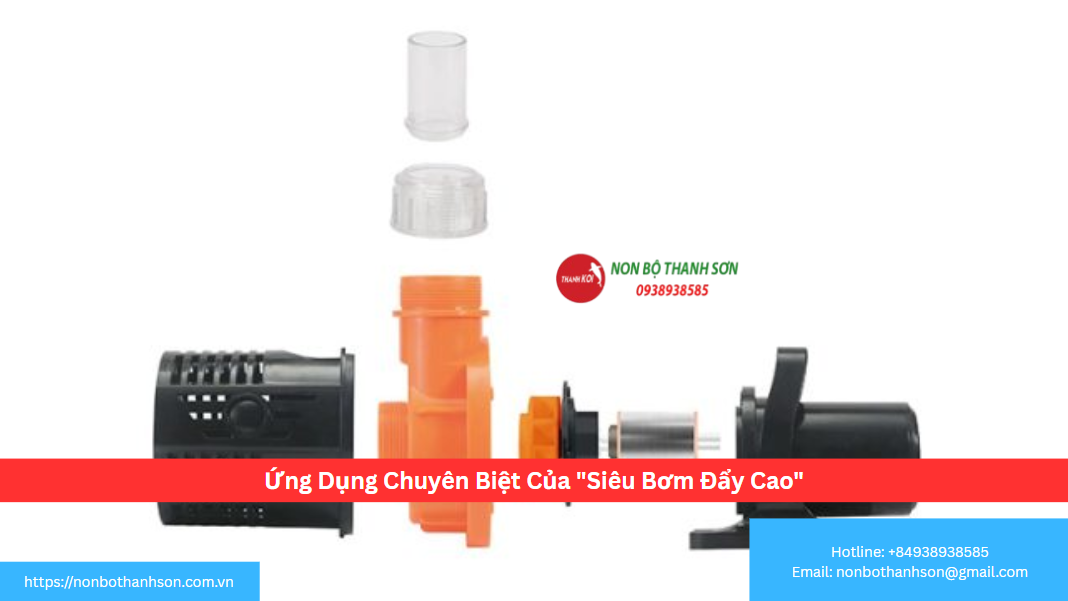 Ứng dụng đa dạng của máy bơm Ebang FW F3800 – 55w -2,5M