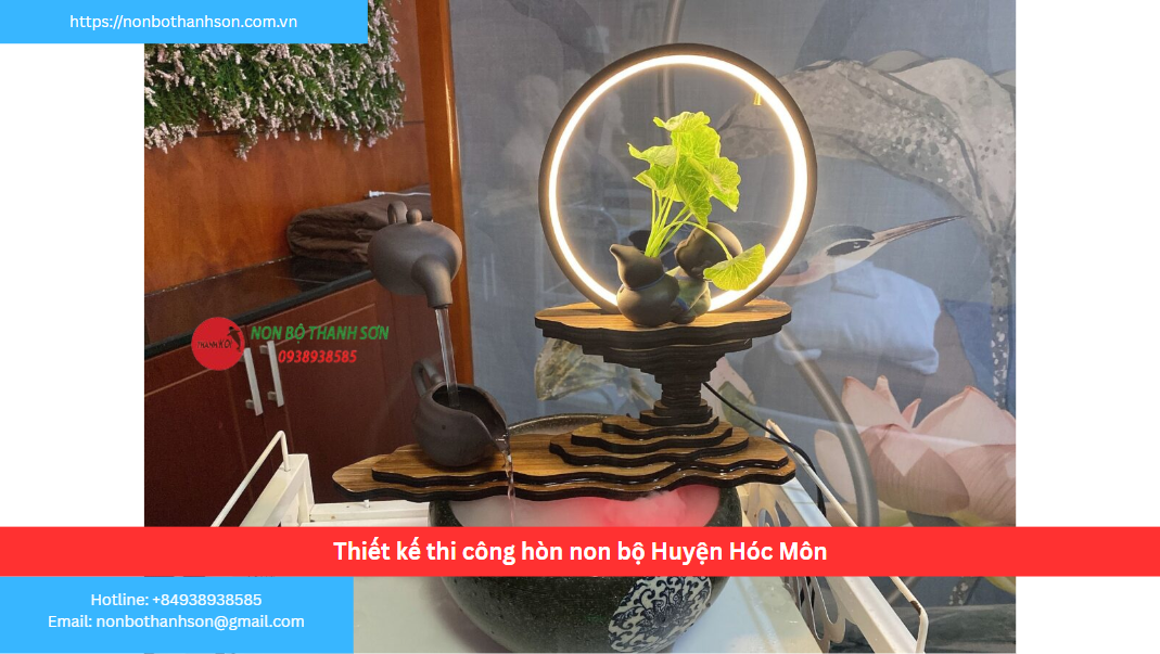 Huyện Hóc Môn – Vị trí lý tưởng để kiến tạo hòn non bộ