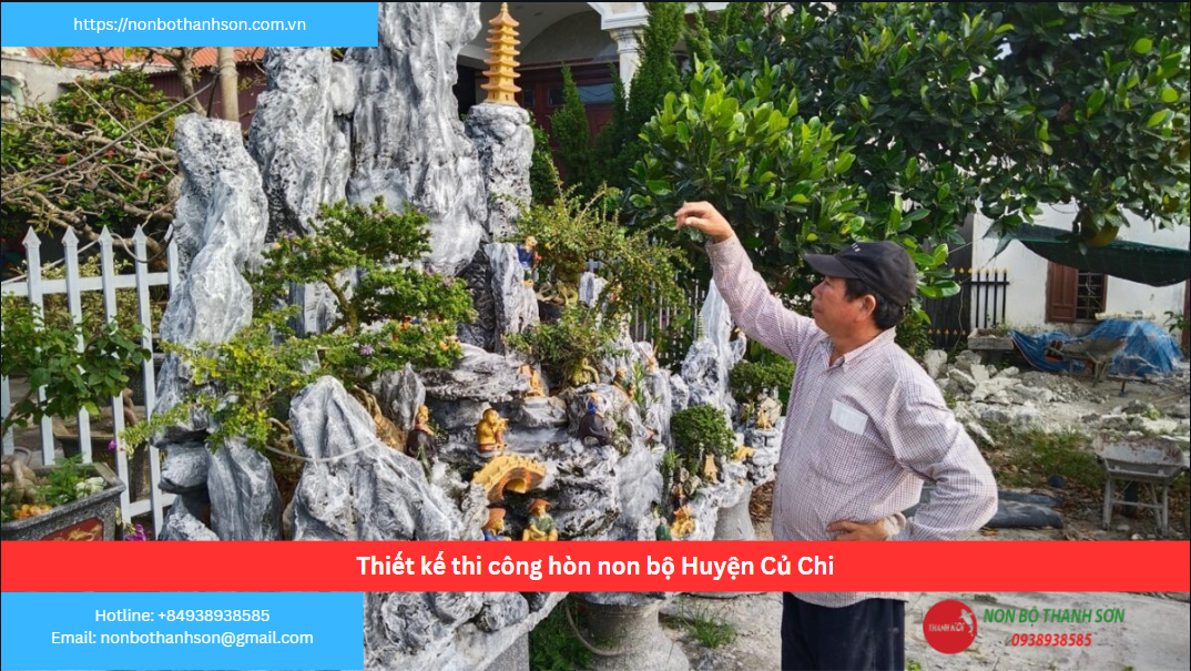 Huyện Củ Chi – Vị trí lý tưởng để kiến tạo hòn non bộ