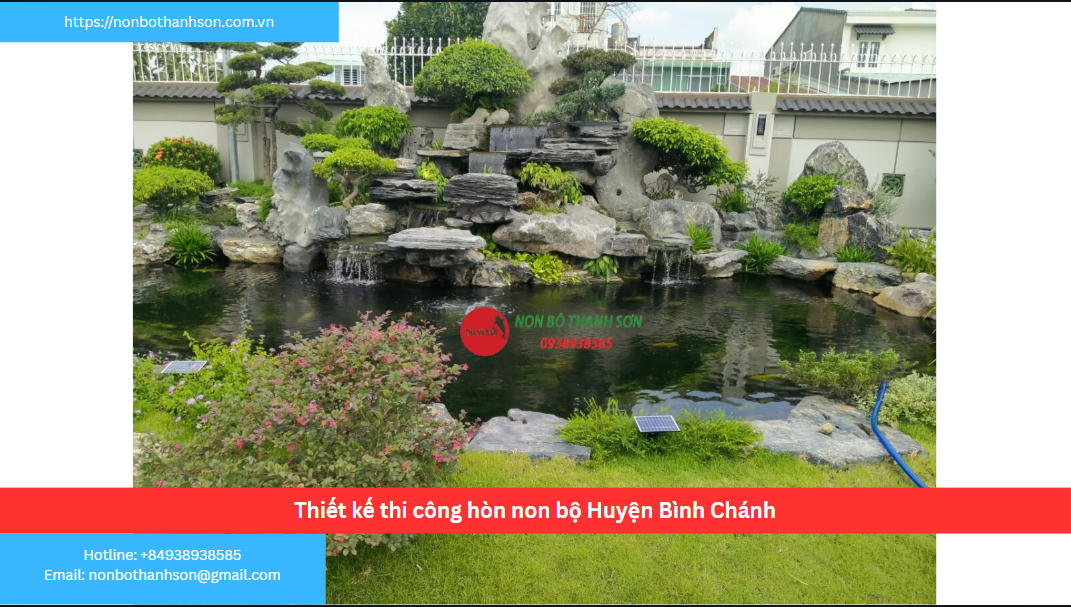 Huyện Bình Chánh – Vị trí lý tưởng để kiến tạo hòn non bộ