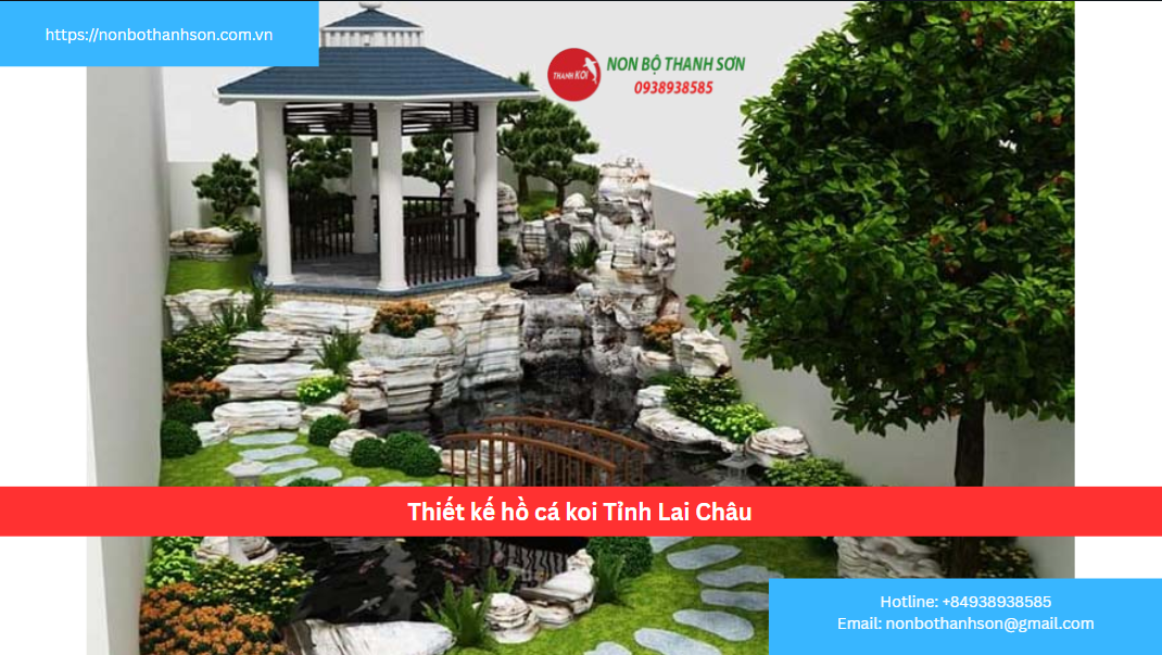 Dịch Vụ Thiết Kế và Thi Công Hồ Cá Koi Chuyên Nghiệp Tại Lai Châu