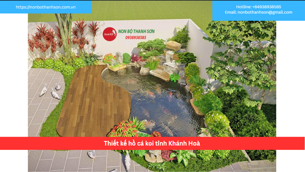  Thiết kế hồ cá Koi Khánh Hoà: Đẳng cấp, phong thủy và bền vững