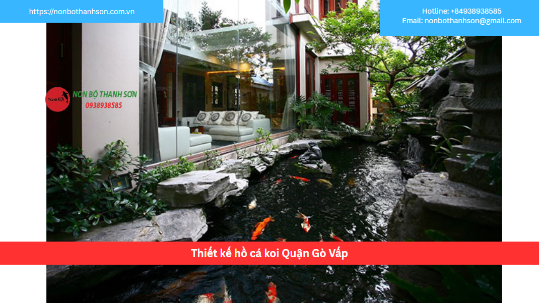Quận Gò Vấp – Vị trí lý tưởng để kiến tạo hồ cá Koi
