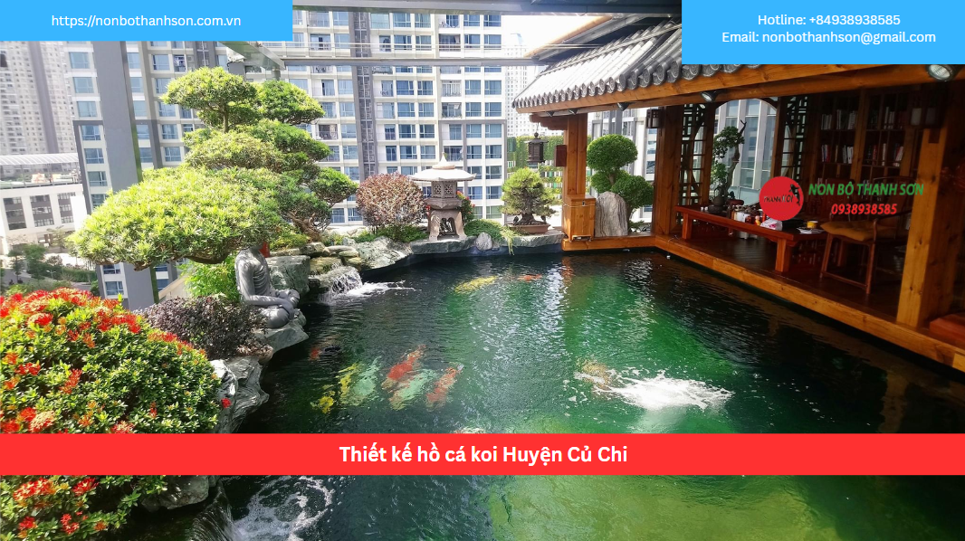 Huyện Củ Chi – Vị trí lý tưởng để kiến tạo hồ cá Koi
