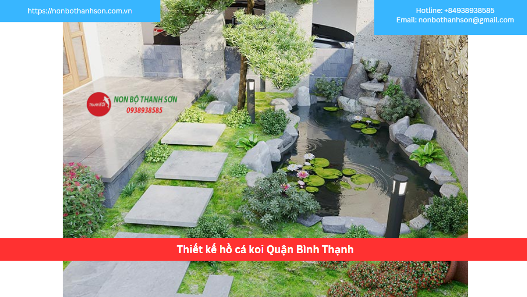 Quận Bình Thạnh – Vị trí lý tưởng để kiến tạo hồ cá Koi