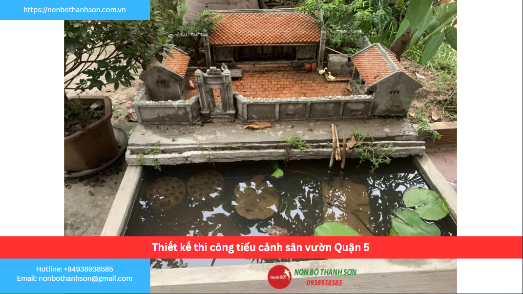 Quận 3 – Vị trí lý tưởng để kiến tạo tiểu cảnh sân vườn