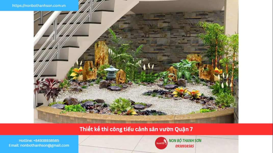 Quận 7 – Vị trí lý tưởng để kiến tạo tiểu cảnh sân vườn