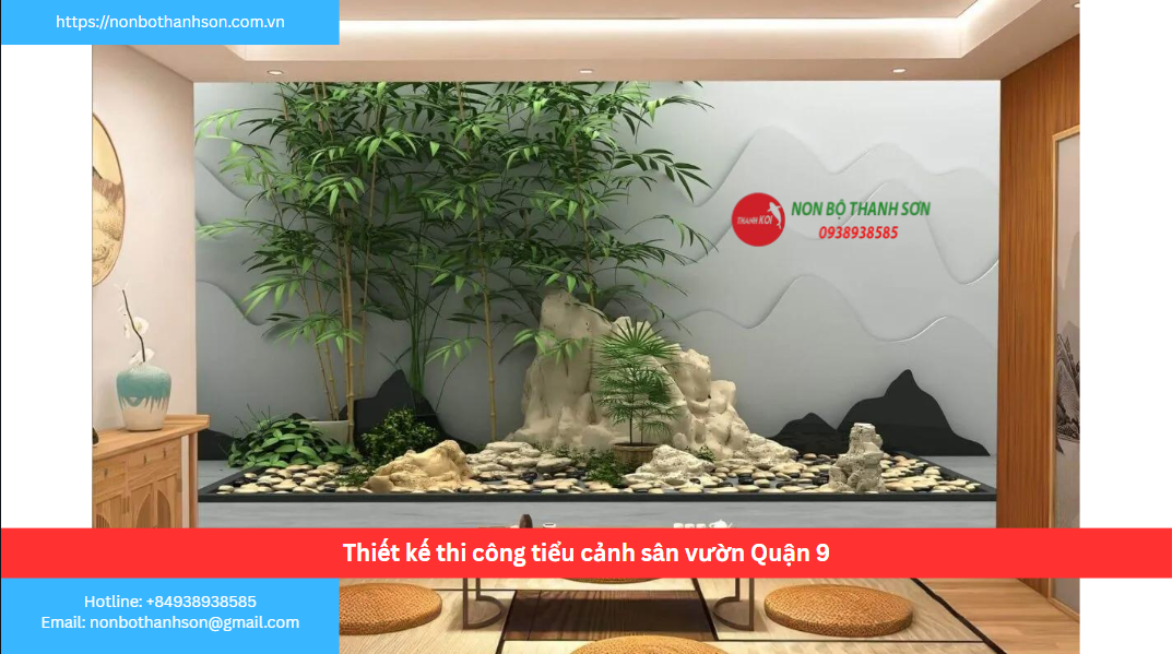 Quận 9 – Vị trí lý tưởng để kiến tạo tiểu cảnh sân vườn