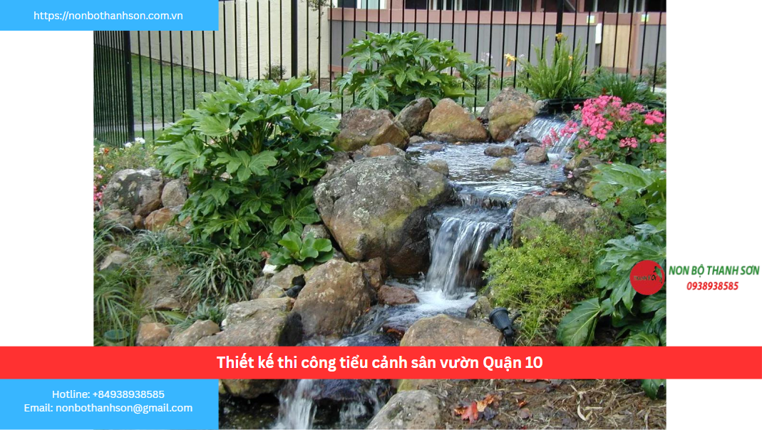 Quận 10 – Vị trí lý tưởng để kiến tạo tiểu cảnh sân vườn