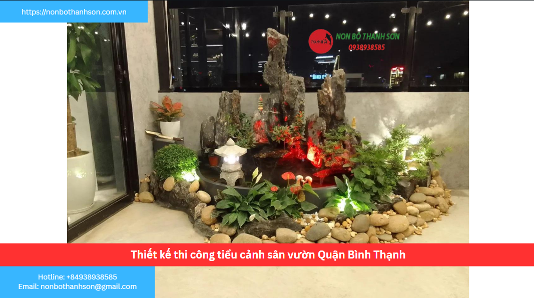 Quận 12 – Vị trí lý tưởng để kiến tạo tiểu cảnh sân vườn