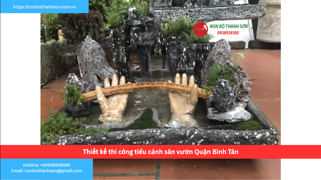 Quận Bình Tân – Vị trí lý tưởng để kiến tạo tiểu cảnh sân vườn