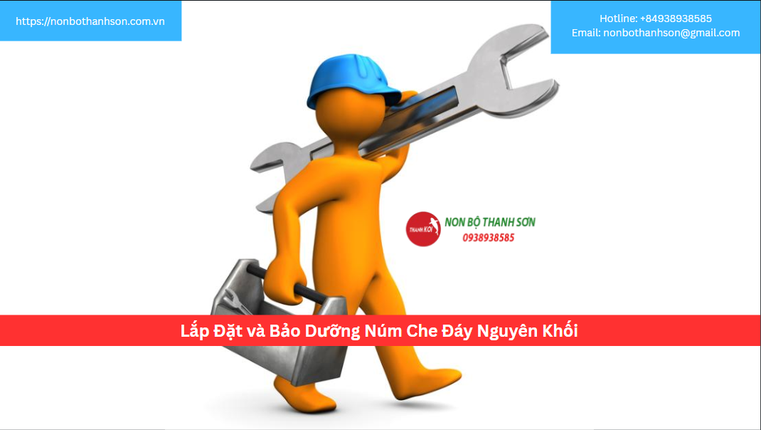 Lắp Đặt và Bảo Dưỡng Núm Che Đáy Nguyên Khối