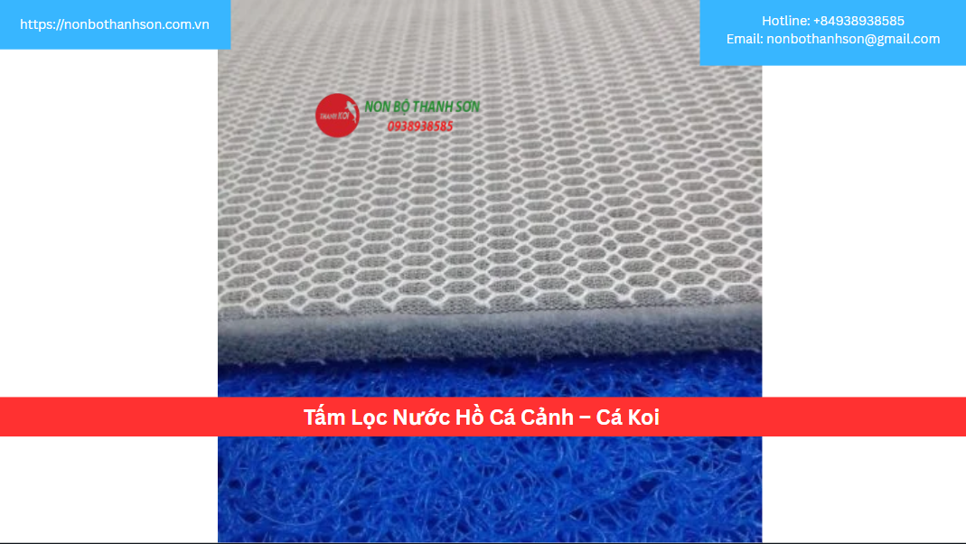 Tấm Lọc Nước Hồ Cá Cảnh – Cá Koi
