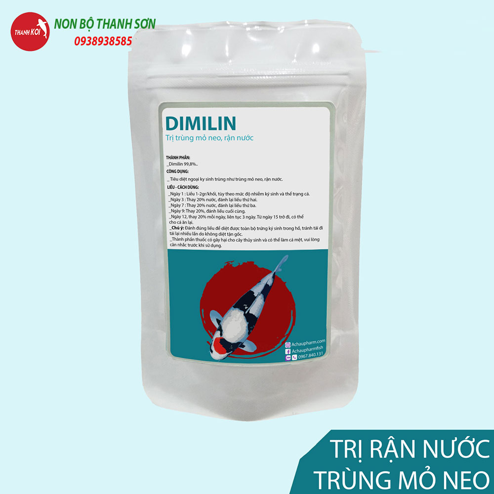 Thuốc Dimilin Trị Bệnh Gì? Hướng Dẫn Sử Dụng và Lưu Ý Khi Dùng Cho Hồ Cá Koi