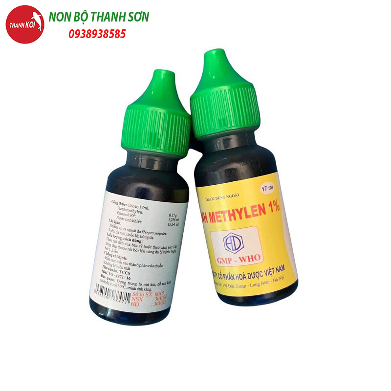 Xanh methylen có tác dụng gì cho cá?