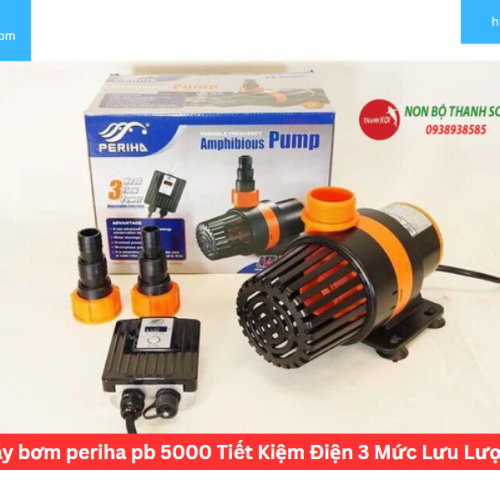 Máy bơm periha pb 5000 Tiết Kiệm Điện 3 Mức Lưu Lượng