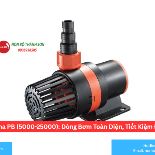 Máy bơm Periha Pb 5000-7000-9000-10000-12000-14000-16000-18000-20000-23000 -25000 Điều Chỉnh Lưu Lượng 3 Chế Độ