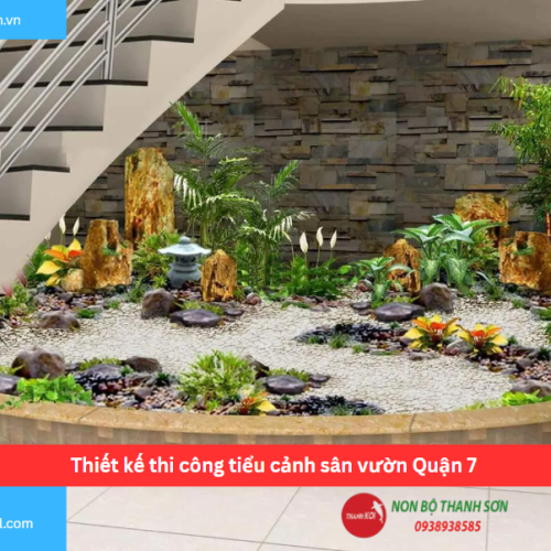 Bảng báo giá thiết kế thi công tiểu cảnh sân vườn Quận 7