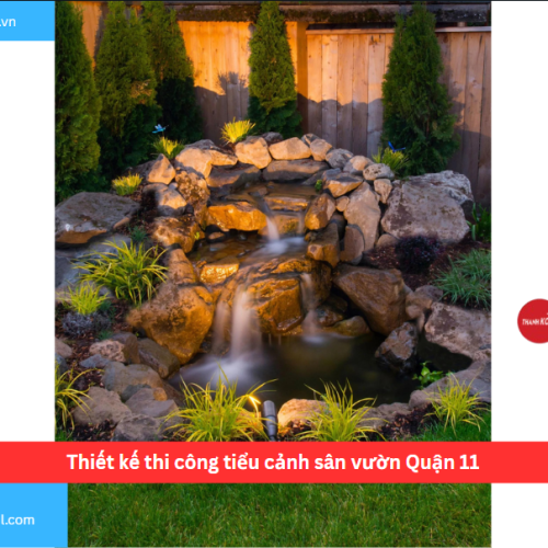 Bảng báo giá thiết kế thi công tiểu cảnh sân vườn Quận 11