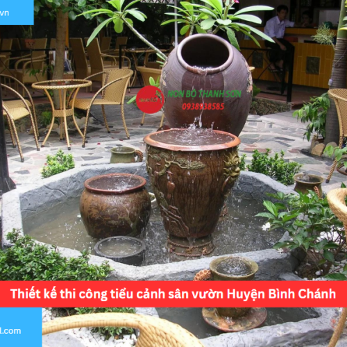 Bảng báo giá thiết kế thi công tiểu cảnh sân vườn Huyện Bình Chánh