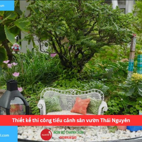 Bảng báo giá thiết kế thi công tiểu cảnh sân vườn Thái Nguyên