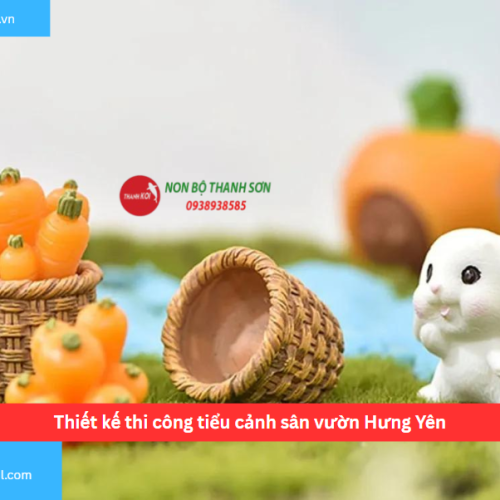 Bảng báo giá thiết kế thi công tiểu cảnh sân vườn Hưng Yên