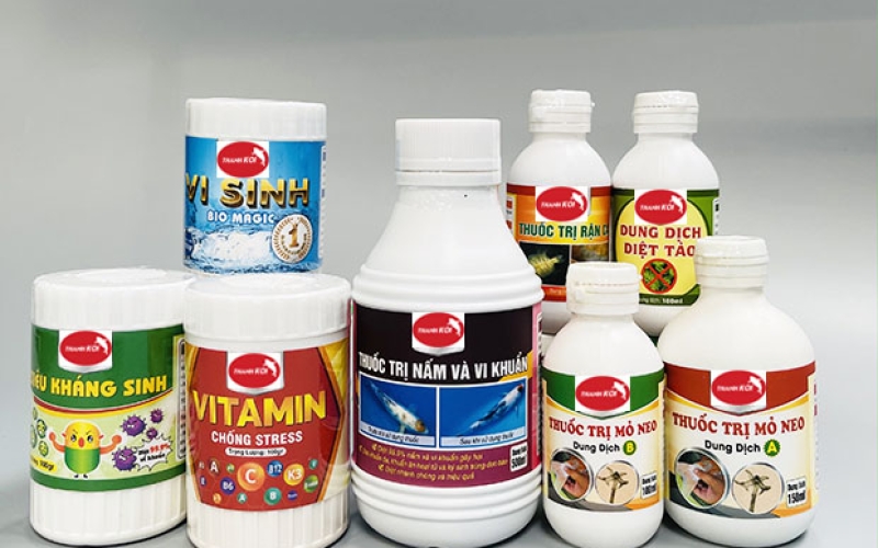 Trọn bộ Thuốc Phòng và Trị bệnh cá Koi đặc biệt hiệu quả, chăm sóc toàn diện sức khỏe cho Koi
