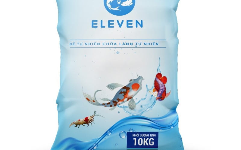 Khoáng cá Koi ELEVEN NATURAL MINERAL dạng bột 10KG