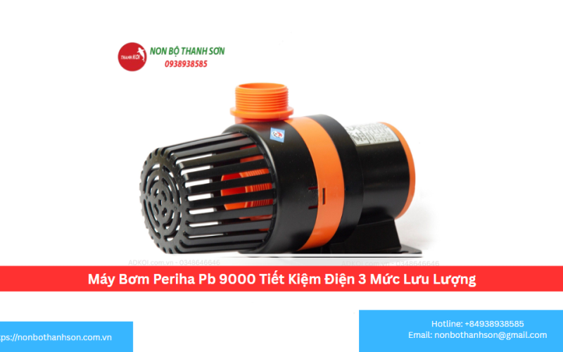 Máy Bơm Periha Pb 9000 Tiết Kiệm Điện 3 Mức Lưu Lượng