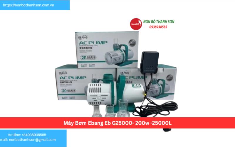 Máy Bơm Ebang Eb G25000- 200w -25000L