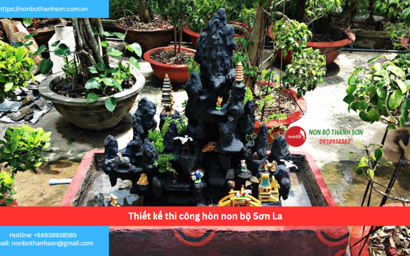 Bảng báo giá thiết kế thi công hòn non bộ Sơn La