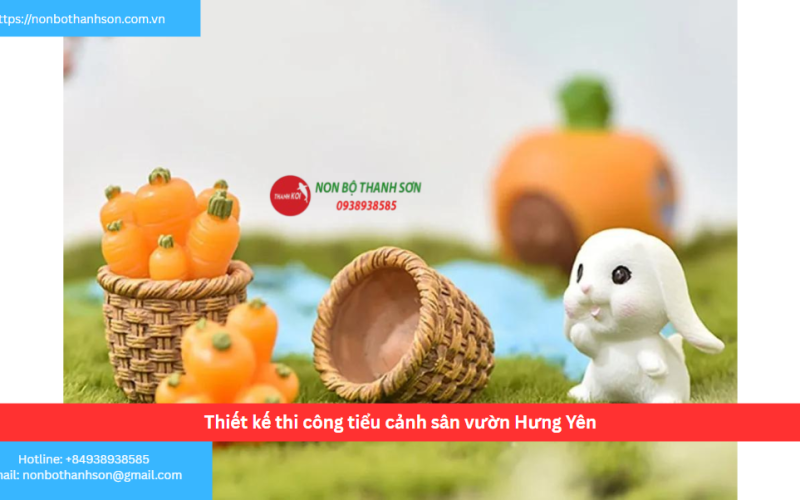 Bảng báo giá thiết kế thi công tiểu cảnh sân vườn Hưng Yên