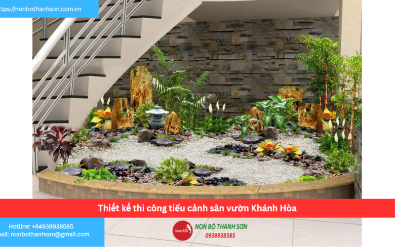 Bảng báo giá thiết kế thi công tiểu cảnh sân vườn Khánh Hòa