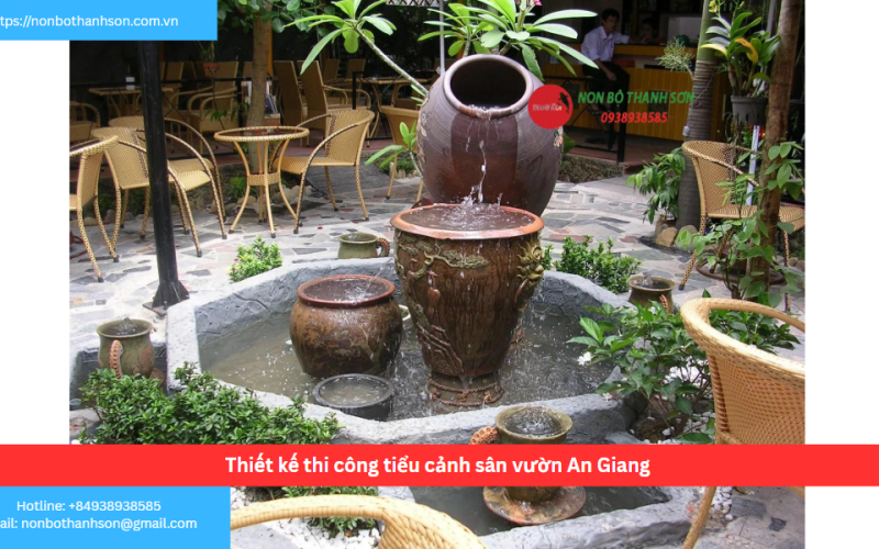 Bảng báo giá thiết kế thi công tiểu cảnh sân vườn An Giang