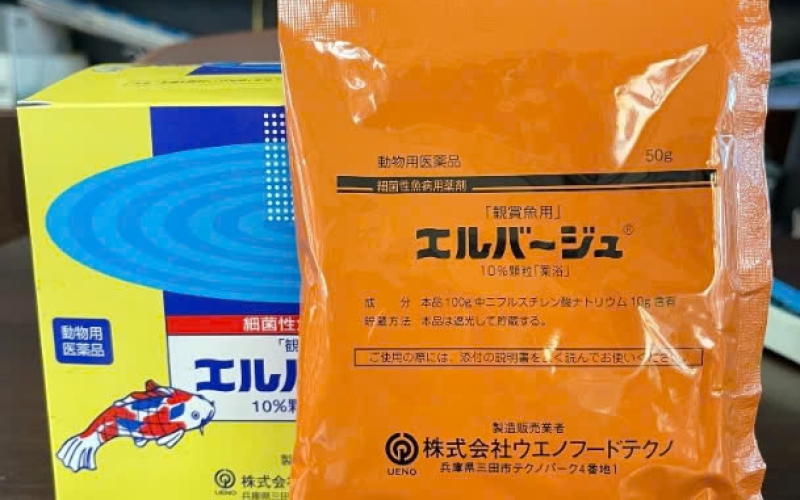 Thuốc dưỡng Cá Koi Nhập Khẩu Elbagin (Tetra Nhật Bản) 50 gram