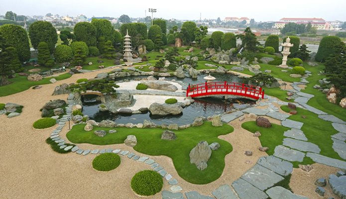 Kinh nghiệm đi công viên cá Koi Rin Rin Park năm 2021